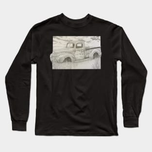 Rusty 1940 Ford truck Long Sleeve T-Shirt